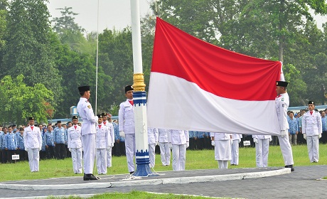 Upacara Bendera Hut Lobar ke-57 – Kabupaten Lombok Barat