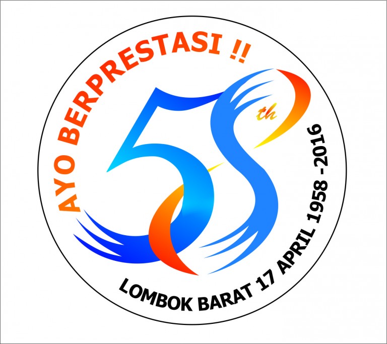 Tema, Logo, Spanduk, Banner, & Umbul-Umbul HUT Ke-58 – Kabupaten Lombok