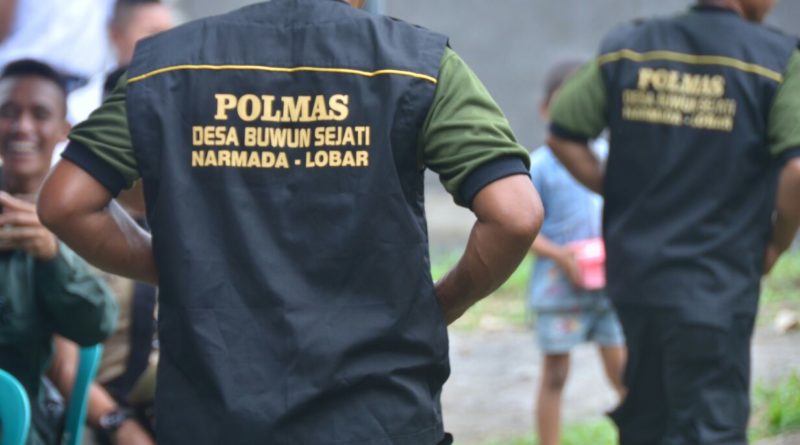 45 Polmas Desa Buwun Sejati Dikukuhkan – Kabupaten Lombok Barat