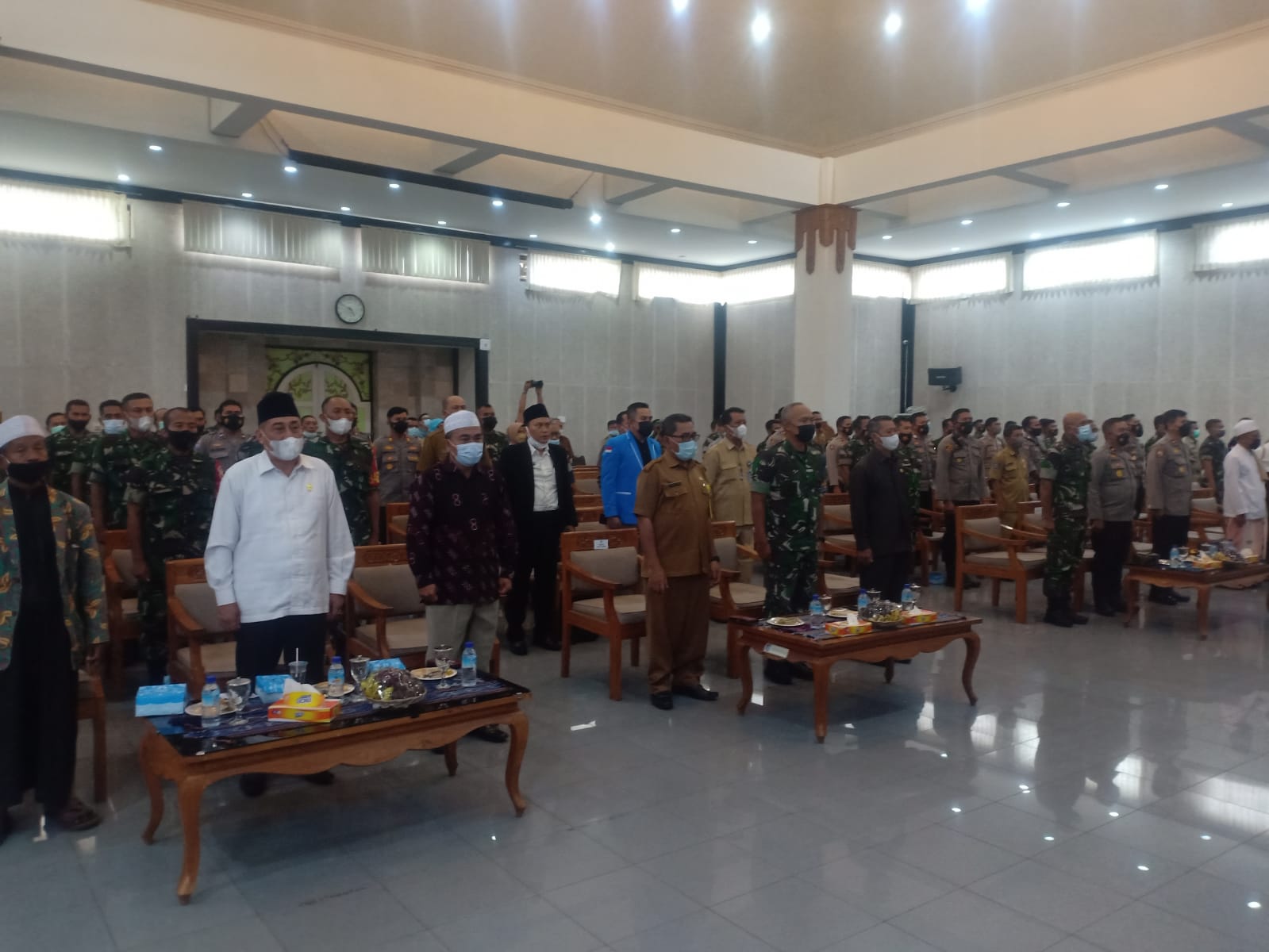 Silaturahmi Komandan Korem 162/Wira Bhakti Brigjen. TNI Ahmad Rizal 