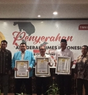 ATI 2022, Diskominfo Lobar Raih Anugrah Best Instansi Lombok Barat