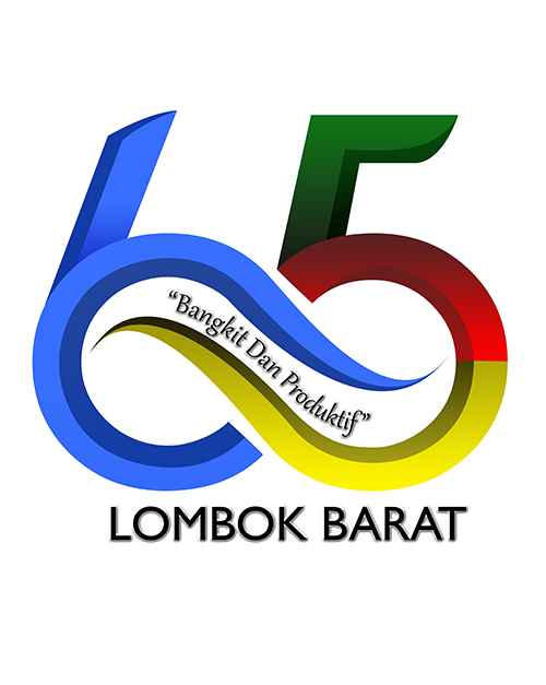 Logo Hut Kabupaten Lombok Barat ke 65