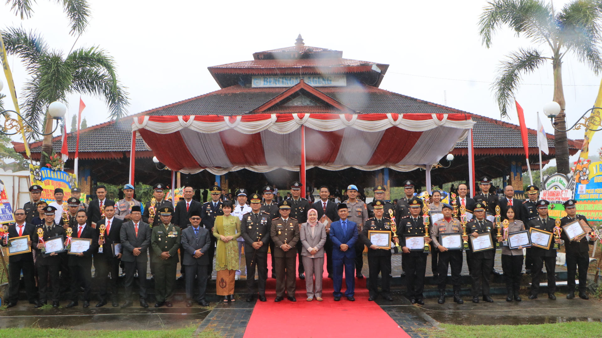 Hut Bhayangkara Ke Bupati Lombok Barat Menjadi Inspektur Upacara Kabupaten Lombok Barat