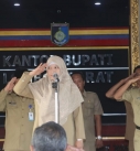 Apel Pagi, Wabup UNA : Tanamkan Sikap Jujur Mulai Dari Diri Sendiri