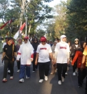 Kerja Nyata, Fun Walk Sukses Menggerakkan Ekonomi Lobar