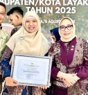 Lobar menjadi Yang Terbaik di NTB Dalam Anugrah KLA Nasional 2025