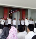 Sekda Lobar Pimpin Apel Pagi : Tekankan Disiplin dan Soliditas ASN