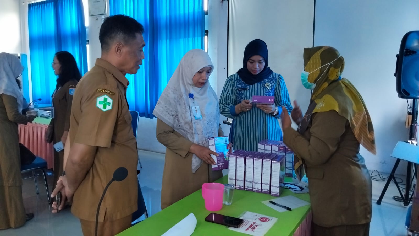 Kunjungi Puskesmas Penimbung, Wabup UNA : Dorong Sinergi Lintas Sektor Tekan Angka Stunting di Lombok Barat